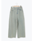オーバーダイデニムタックパンツ