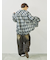 デニムニーパッチパンツ