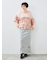 裏毛ダメージ加工ナロースカート