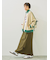 裏毛ダメージ加工ナロースカート