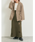 裏毛ダメージ加工ナロースカート