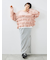 インナーSETモヘアタッチシアーフリルニット