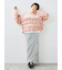 インナーSETモヘアタッチシアーフリルニット
