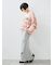 インナーSETモヘアタッチシアーフリルニット