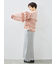 インナーSETモヘアタッチシアーフリルニット