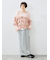 インナーSETモヘアタッチシアーフリルニット
