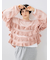 インナーSETモヘアタッチシアーフリルニット