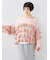 インナーSETモヘアタッチシアーフリルニット