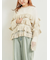 インナーSETモヘアタッチシアーフリルニット