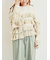 インナーSETモヘアタッチシアーフリルニット