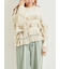 インナーSETモヘアタッチシアーフリルニット