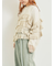 インナーSETモヘアタッチシアーフリルニット