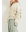 インナーSETモヘアタッチシアーフリルニット