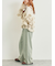 インナーSETモヘアタッチシアーフリルニット