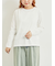 インナーSETモヘアタッチシアーフリルニット