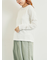 インナーSETモヘアタッチシアーフリルニット