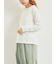 インナーSETモヘアタッチシアーフリルニット