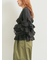 インナーSETモヘアタッチシアーフリルニット