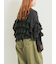 インナーSETモヘアタッチシアーフリルニット