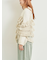 インナーSETモヘアタッチシアーフリルニット