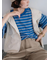 マルチボーダーTシャツ