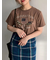 チェーン刺繍Tシャツ
