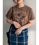 チェーン刺繍Tシャツ