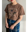 チェーン刺繍Tシャツ