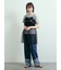 チェーン刺繍Tシャツ