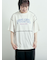 ピグメント加工メロー切替ロゴプリントTシャツ