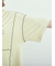 ピグメント加工メロー切替ロゴプリントTシャツ