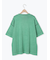 ピグメント加工メロー切替ロゴプリントTシャツ