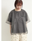 オーガンジー刺繍TシャツSET