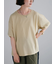 オーガンジー刺繍TシャツSET