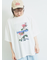 [接触冷感]バックシャーリング転写プリントTシャツ