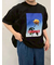 [接触冷感]バックシャーリング転写プリントTシャツ