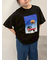 [接触冷感]バックシャーリング転写プリントTシャツ