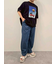 [接触冷感]バックシャーリング転写プリントTシャツ