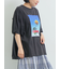 [接触冷感]バックシャーリング転写プリントTシャツ