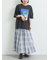 [接触冷感]バックシャーリング転写プリントTシャツ