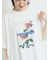 [接触冷感]バックシャーリング転写プリントTシャツ