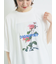 [接触冷感]バックシャーリング転写プリントTシャツ