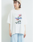 [接触冷感]バックシャーリング転写プリントTシャツ