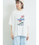 [接触冷感]バックシャーリング転写プリントTシャツ