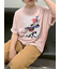 [接触冷感]バックシャーリング転写プリントTシャツ