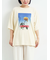 [接触冷感]バックシャーリング転写プリントTシャツ
