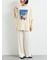 [接触冷感]バックシャーリング転写プリントTシャツ