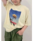 [接触冷感]バックシャーリング転写プリントTシャツ