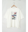 [接触冷感]バックシャーリング転写プリントTシャツ