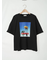 [接触冷感]バックシャーリング転写プリントTシャツ